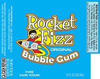 Rocket Fizz Bubble Gum Soda